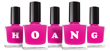 Hoang nails logo