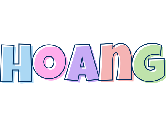 Hoang pastel logo