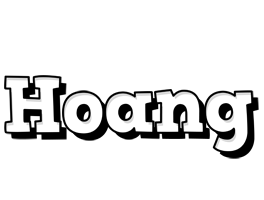 Hoang snowing logo
