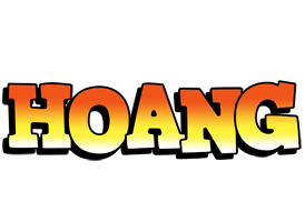 Hoang sunset logo