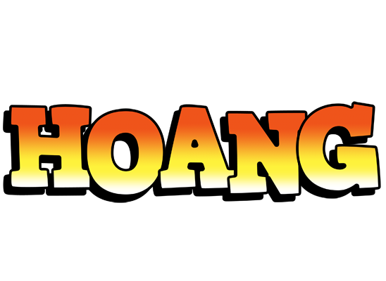 Hoang sunset logo