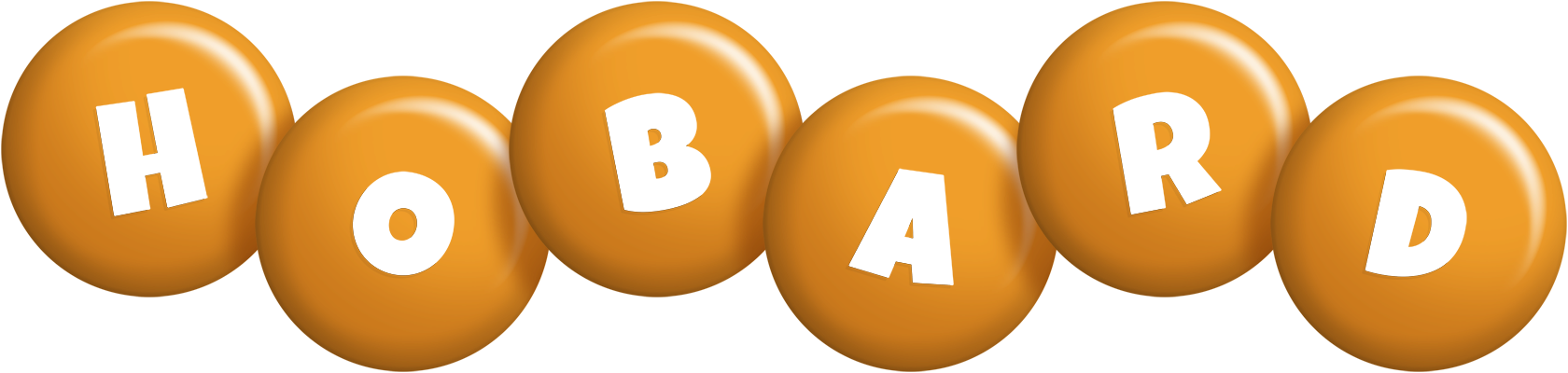 Hobard candy-orange logo