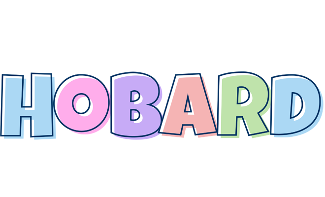 Hobard pastel logo