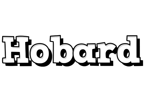 Hobard snowing logo