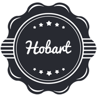Hobart badge logo