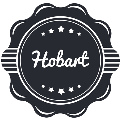 Hobart badge logo