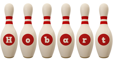 Hobart bowling-pin logo