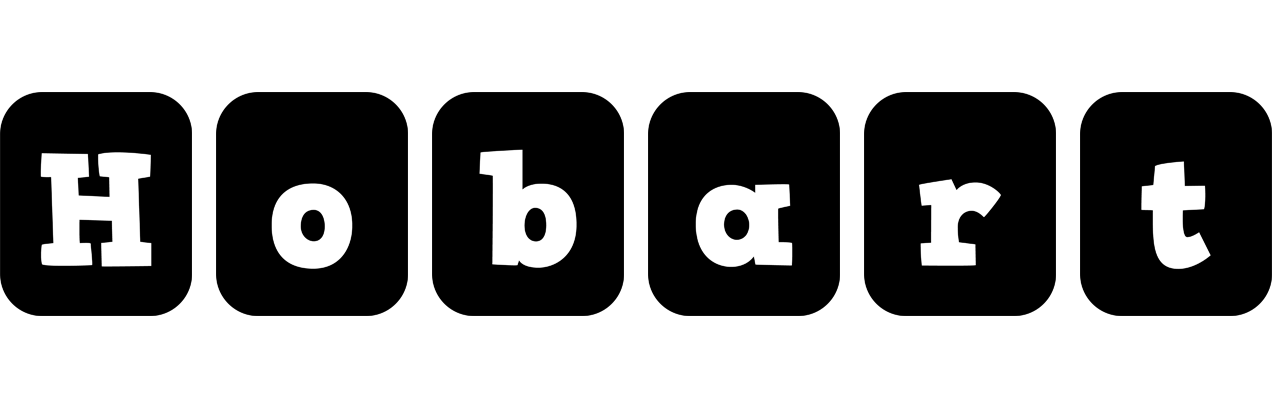 Hobart box logo
