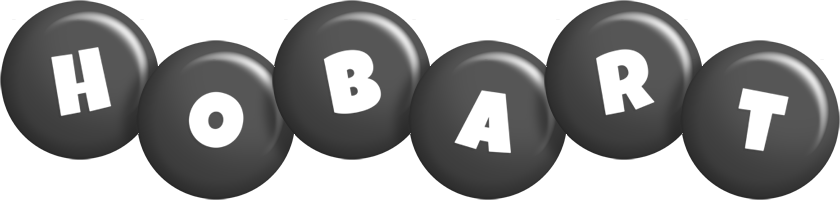 Hobart candy-black logo