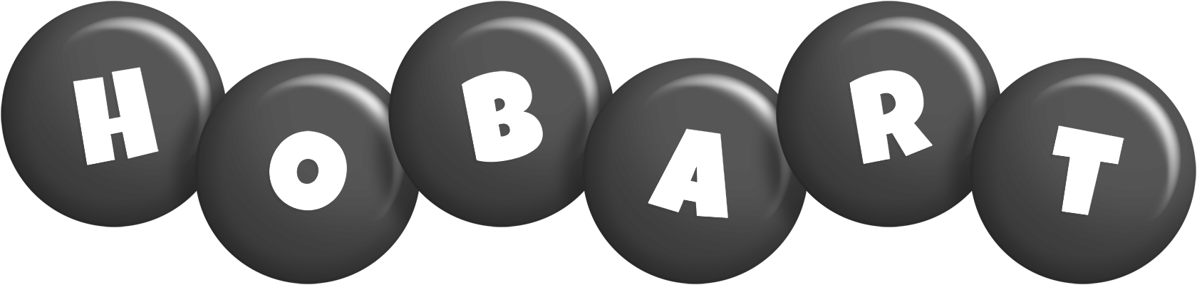 Hobart candy-black logo