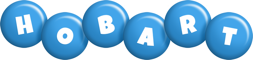 Hobart candy-blue logo