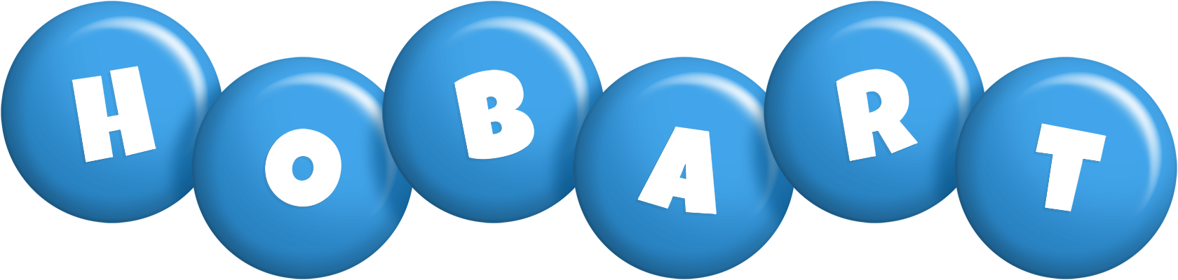 Hobart candy-blue logo