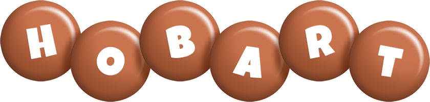 Hobart candy-brown logo