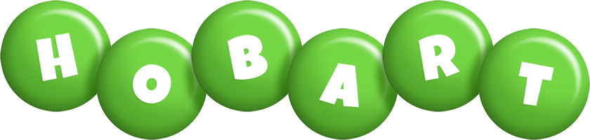 Hobart candy-green logo