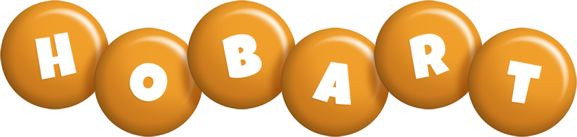 Hobart candy-orange logo