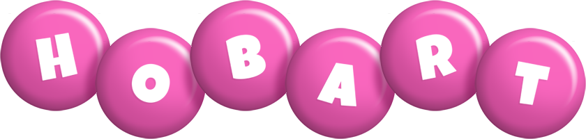 Hobart candy-pink logo