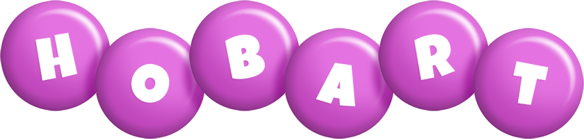 Hobart candy-purple logo