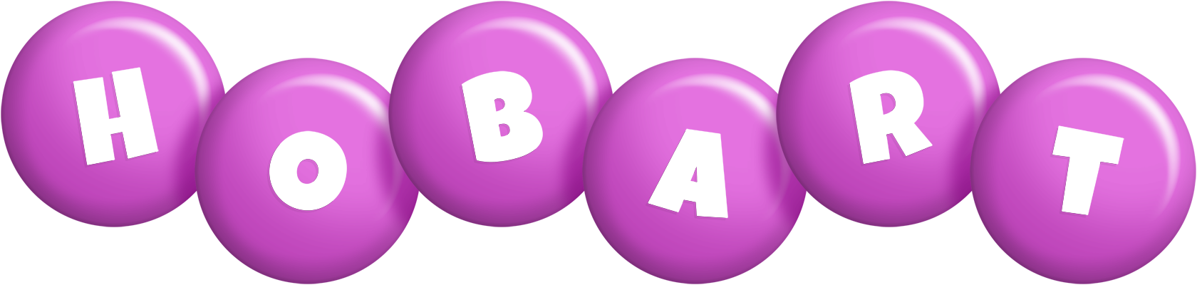 Hobart candy-purple logo