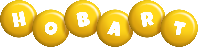 Hobart candy-yellow logo