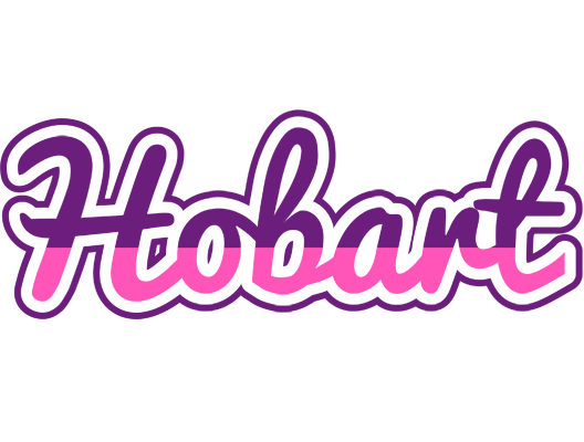 Hobart cheerful logo