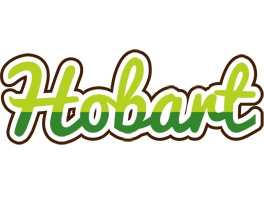 Hobart golfing logo