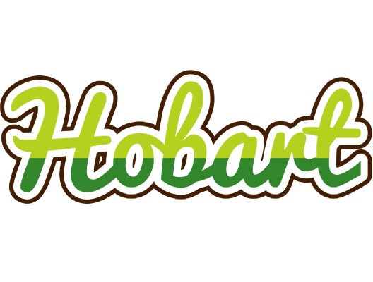 Hobart golfing logo