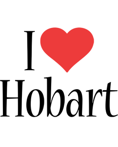 Hobart i-love logo