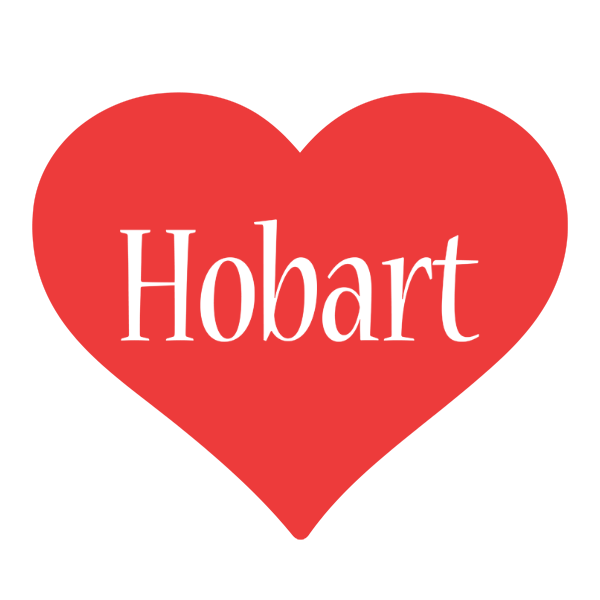 Hobart love logo