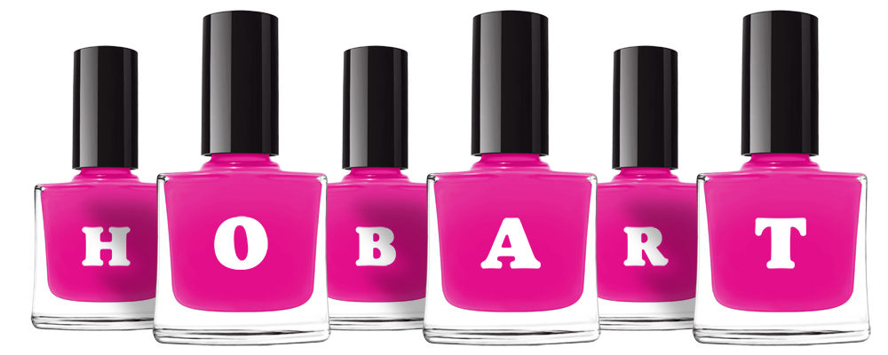 Hobart nails logo