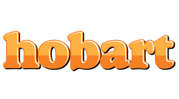 Hobart orange logo