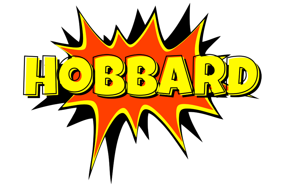 Hobbard bazinga logo