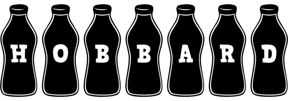 Hobbard bottle logo