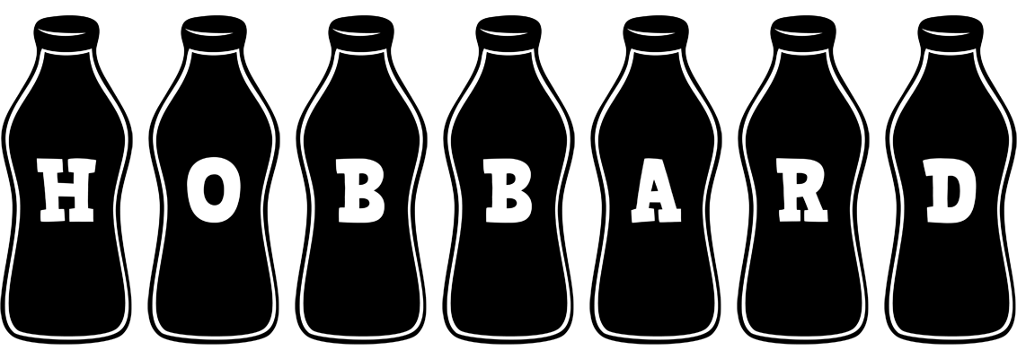 Hobbard bottle logo