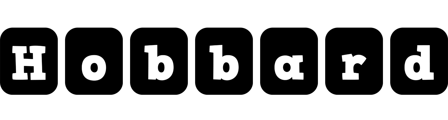 Hobbard box logo