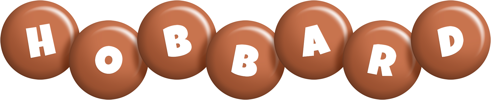 Hobbard candy-brown logo