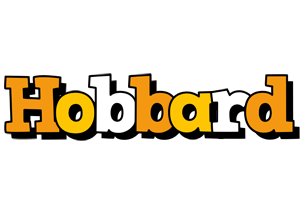 Hobbard cartoon logo