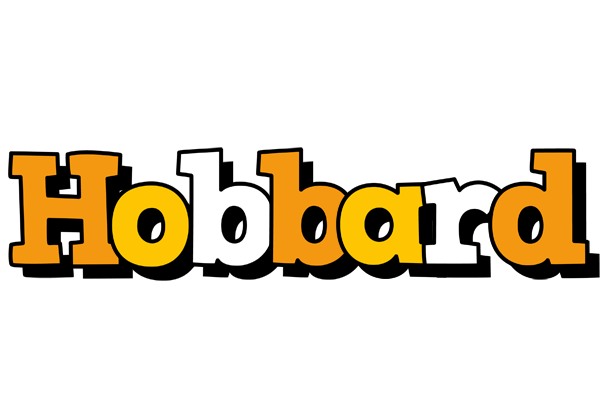 Hobbard cartoon logo