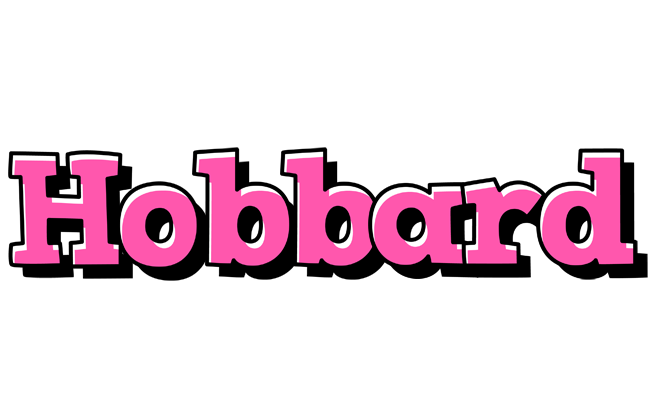 Hobbard girlish logo