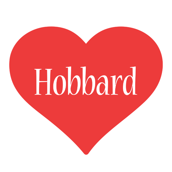 Hobbard love logo