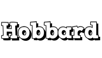 Hobbard snowing logo