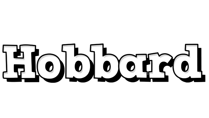Hobbard snowing logo