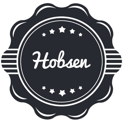 Hobsen badge logo