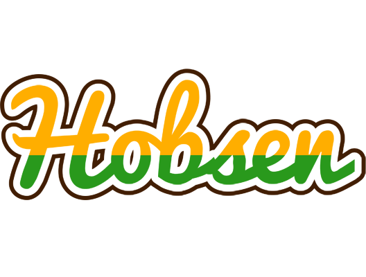 Hobsen banana logo