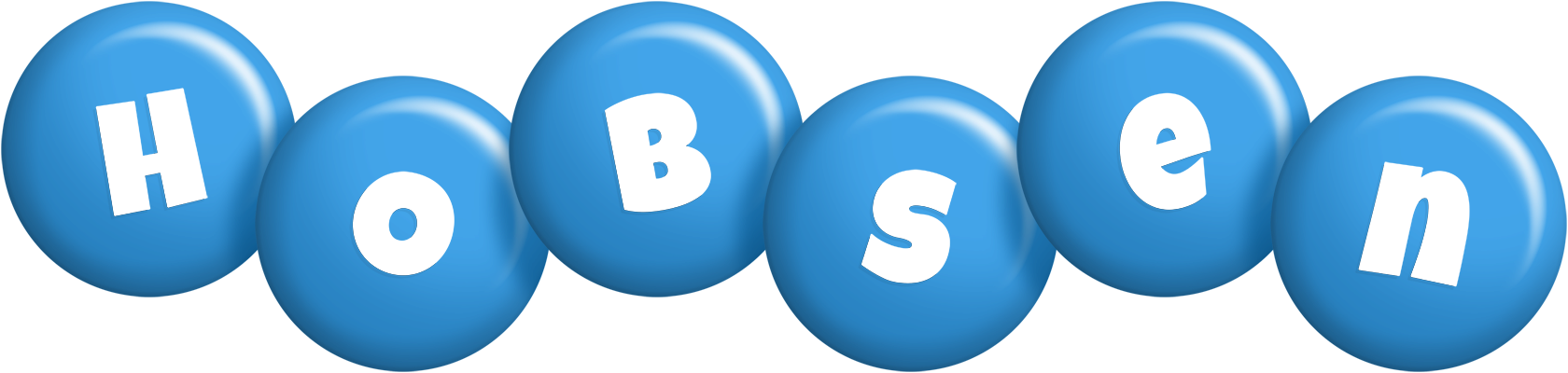 Hobsen candy-blue logo
