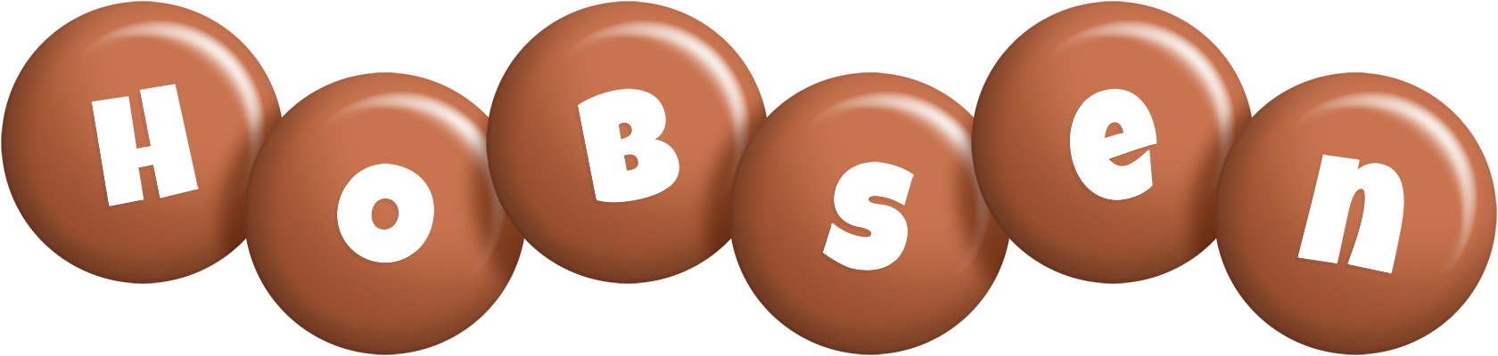 Hobsen candy-brown logo
