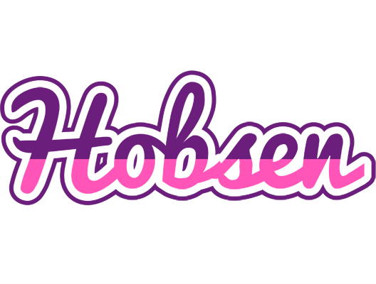 Hobsen cheerful logo