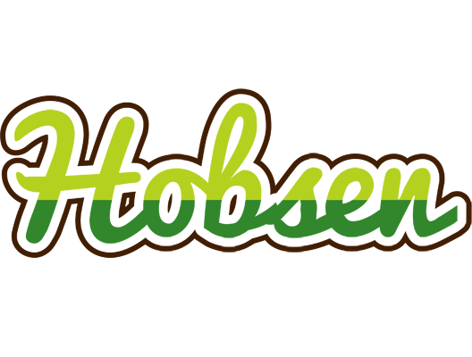 Hobsen golfing logo
