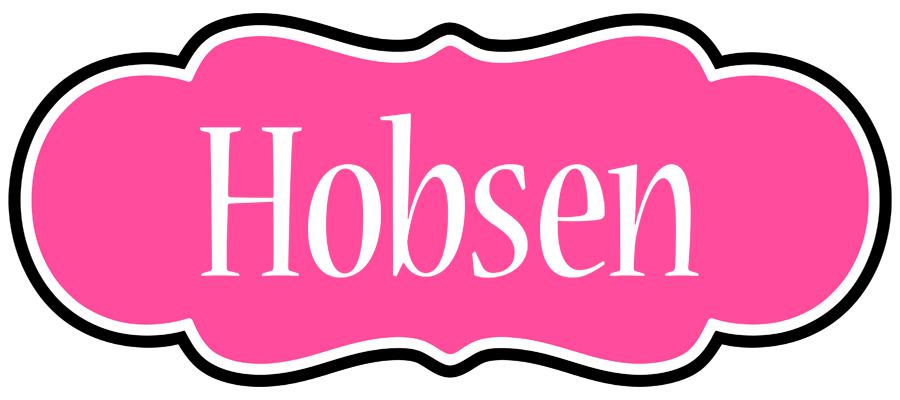 Hobsen invitation logo
