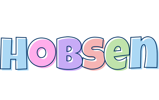 Hobsen pastel logo