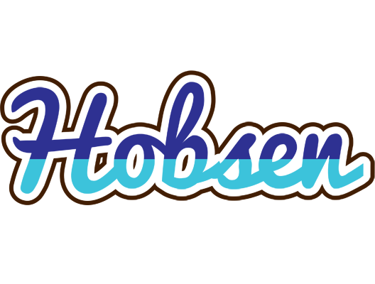 Hobsen raining logo